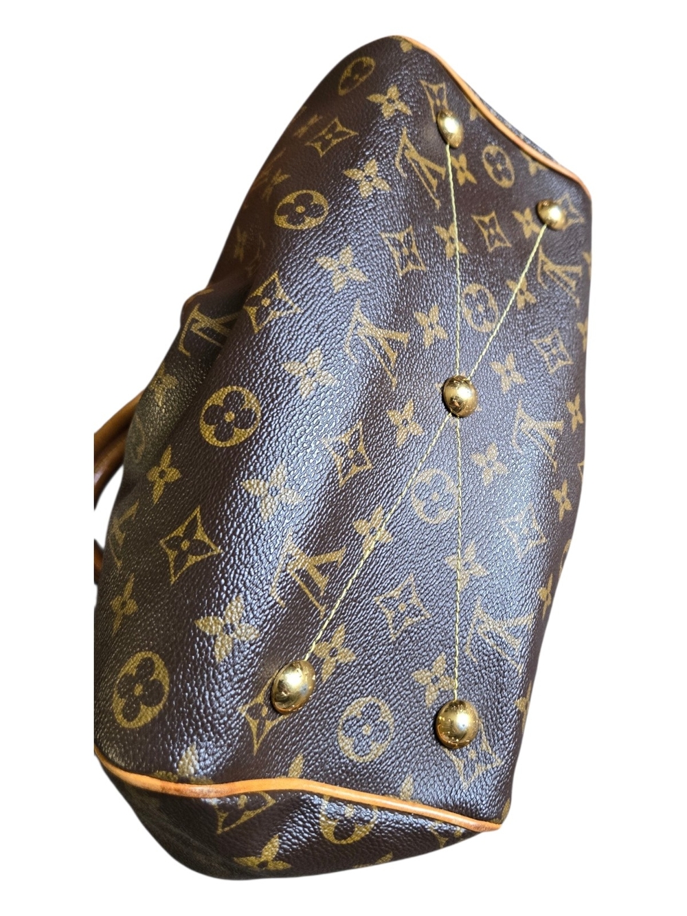 Louis Vuitton Monogram Shoulder Bag - Brown and Tan - Picture 10 of 14